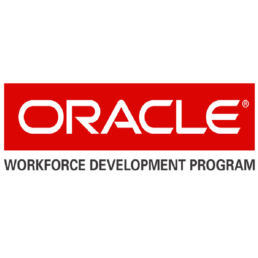 Oracle workforce development program logo