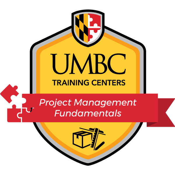 UMBC Training Centers Project Management Fundamentals logo